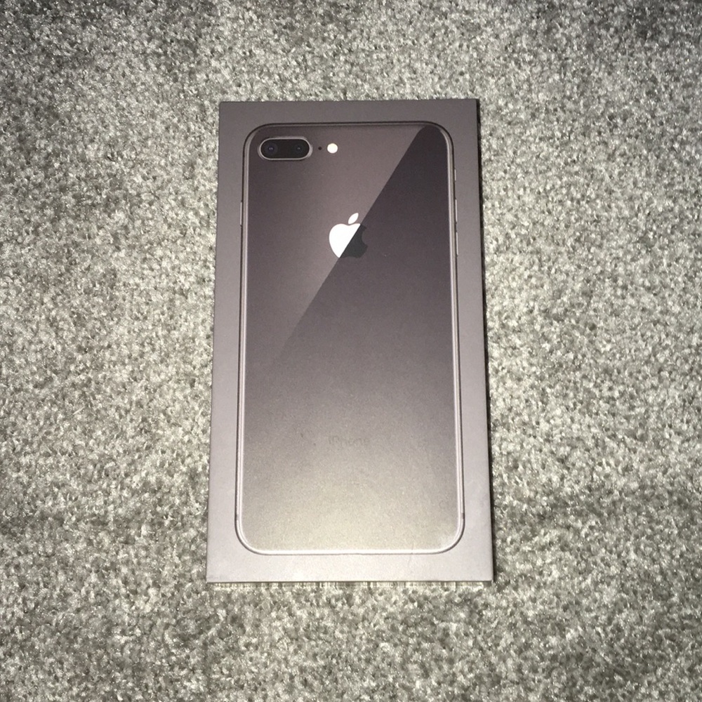 An iPhone 8 Plus Box